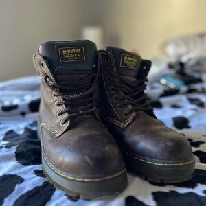 Dr. Martens Industrial Brown Boots